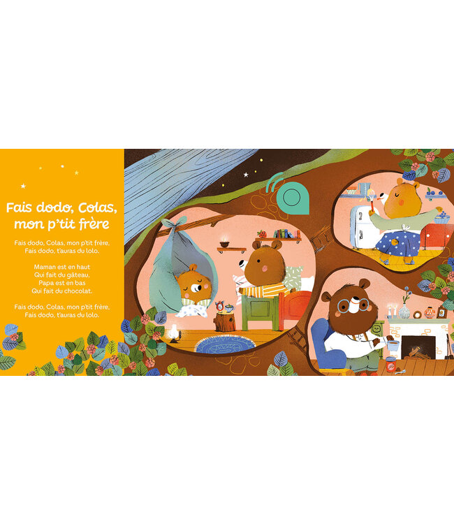 AUZOU LIVRE - MES PREMIÈRES BERCEUSES