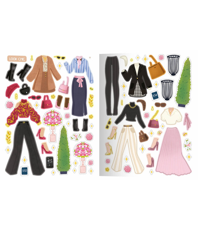 AUZOU MES 500 AUTOCOLLANTS CRÉATIFS - MES CRÉATIONS DE MODE