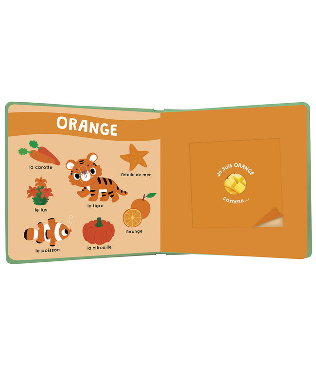 AUZOU MON LIVRE DES ODEURS ET DES COULEURS : LES FRUITS