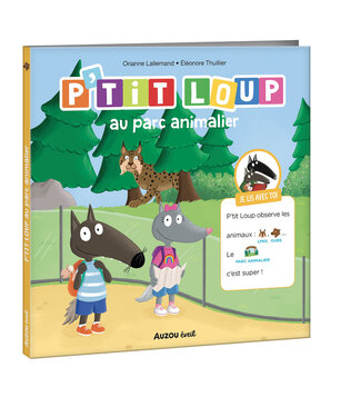 AUZOU LIVRE P'TIT LOUP - AU PARC ANIMALIER