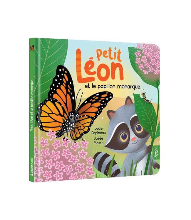 AUZOU LIVRE - PETIT LÉON ET LE PAPILLON MONARQUE