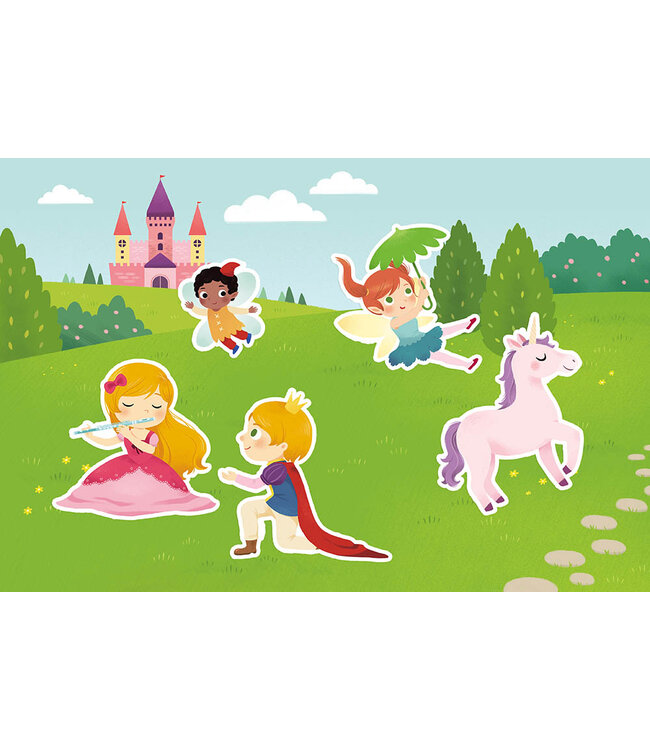 AUZOU MES TOUT PREMIERS AUTOCOLLANTS - LES PRINCESSES ET LES FÉES