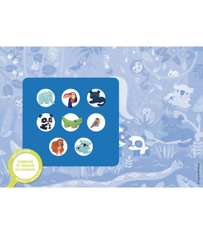 AUZOU CASSE-TÊTE CHERCHE ET TROUVE - LES ANIMAUX