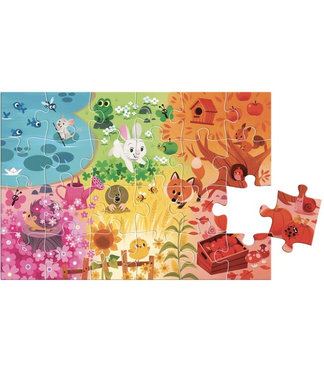 AUZOU CASSE-TÊTE CHERCHE ET TROUVE - LES COULEURS