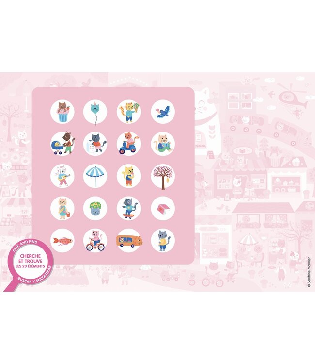 AUZOU CASSE-TÊTE CHERCHE ET TROUVE - KAWAII