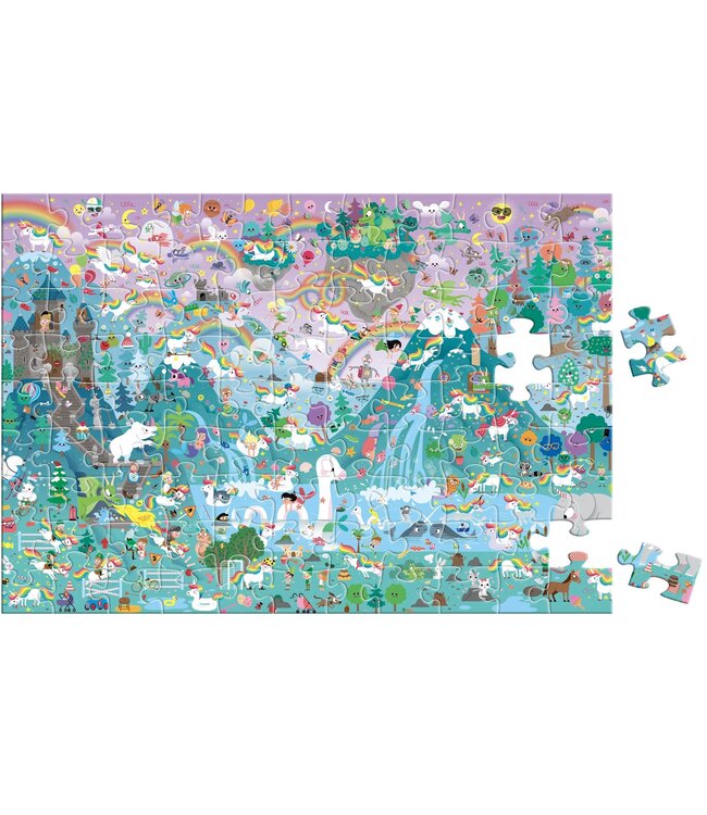 AUZOU CASSE-TÊTE CHERCHE ET TROUVE - LICORNES