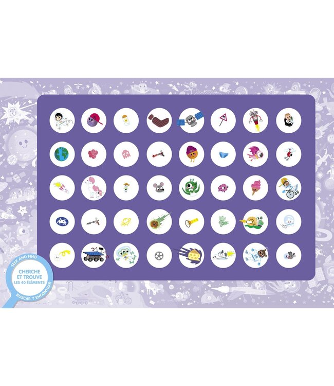 AUZOU CASSE-TÊTE CHERCHE ET TROUVE - DANS L'ESPACE