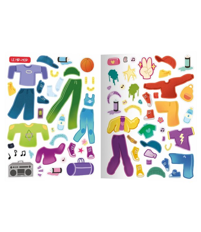 AUZOU MES 500 AUTOCOLLANTS CRÉATIFS - JOLIES DANSEUSES