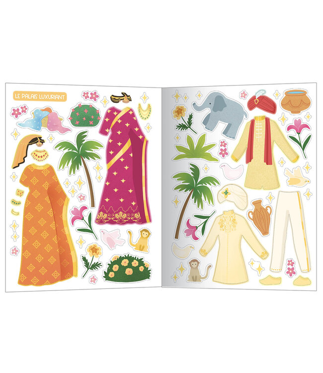 AUZOU MES 500 AUTOCOLLANTS CRÉATIFS - PRINCESSES