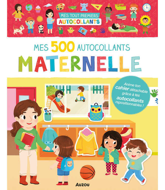 AUZOU 500 AUTOCOLLANTS - LA MATERNELLE