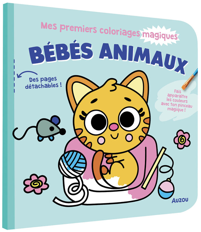 AUZOU MES PREMIERS COLORIAGES - BÉBÉS ANIMAUX