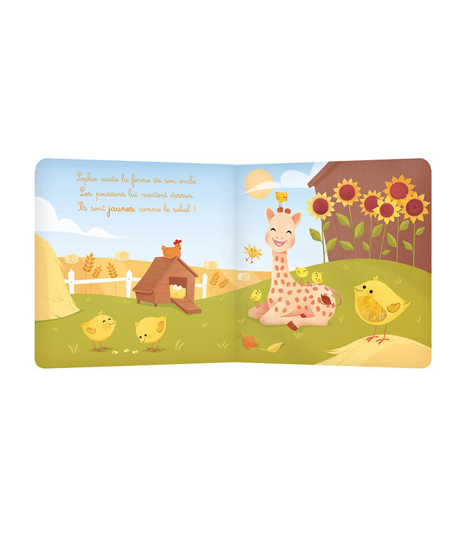 AUZOU LIVRE À TOUCHER - LES COULEURS DE SOPHIE