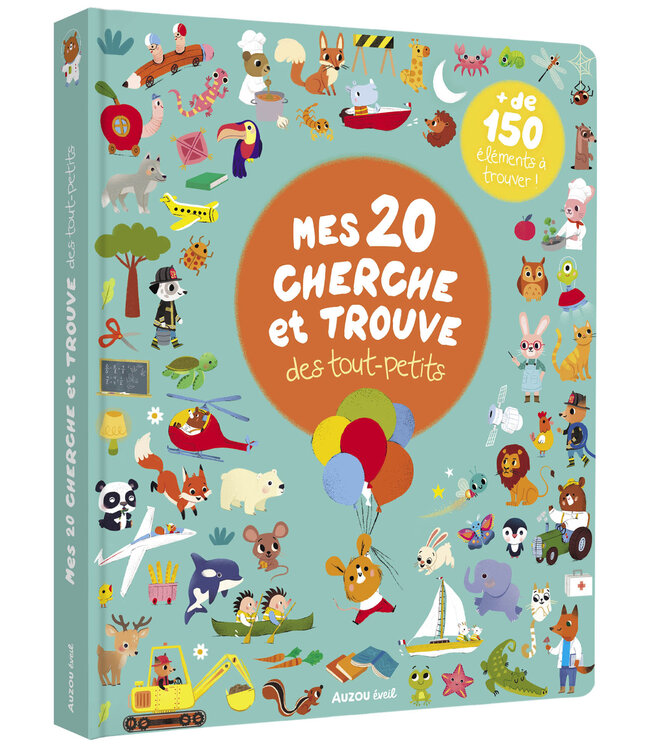 AUZOU MES 20 CHERCHE ET TROUVE DES TOUT-PETITS