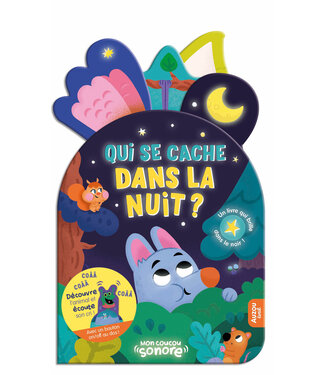 AUZOU LIVRE - MON COUCOU SONORE : QUI SE CACHE DANS LA NUIT?