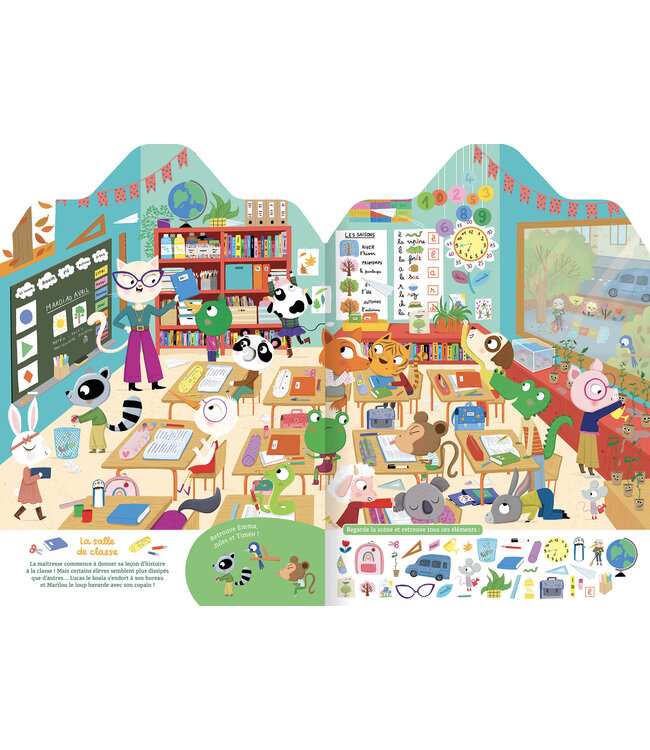 AUZOU CHERCHE ET TROUVE - MA PETITE ÉCOLE