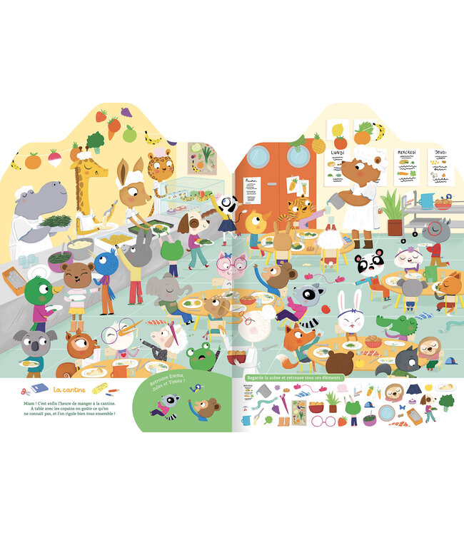 AUZOU CHERCHE ET TROUVE - MA PETITE ÉCOLE