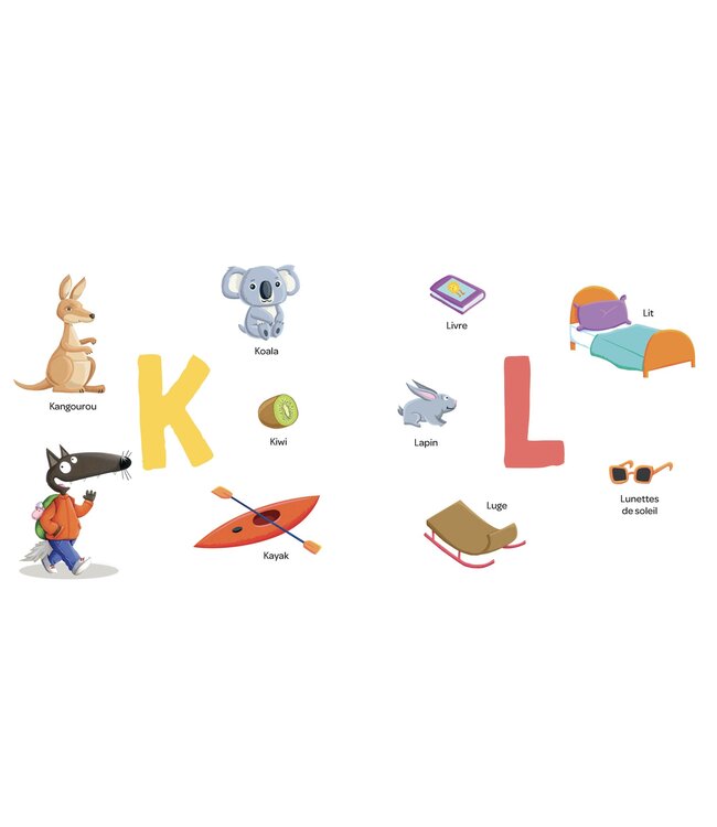 AUZOU LIVRE - MON ABÉCÉDAIRE P'TIT LOUP