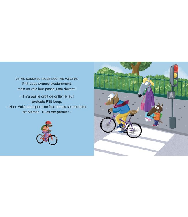 AUZOU LIVRE - P'TIT LOUP: FAIT ATTENTION DANS LA RUE