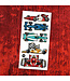 PiCO TATOO TATOUAGES TEMPORAIRES - LA COURSE AUTOMOBILE