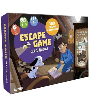 AUZOU COFFRET ESCAPE GAME CHATEAU