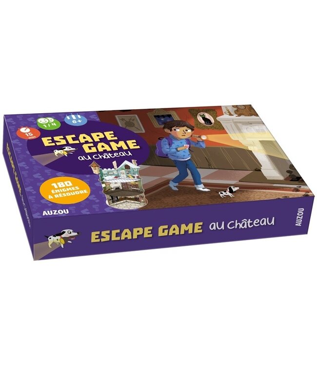 AUZOU COFFRET ESCAPE GAME CHATEAU