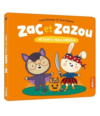 AUZOU LIVRE - ZAC ET ZAZOU FETENT HALLOWEEN