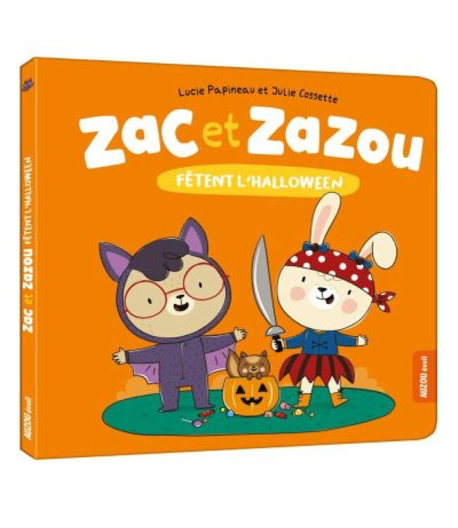 AUZOU LIVRE - ZAC ET ZAZOU FETENT HALLOWEEN