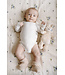 ROSE & LÉO CACHE-COUCHE MANCHES LONGUES - RAYURES BEIGE