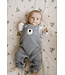 ROSE & LÉO SALOPETTE EN SHERPA - OURSON GRIS
