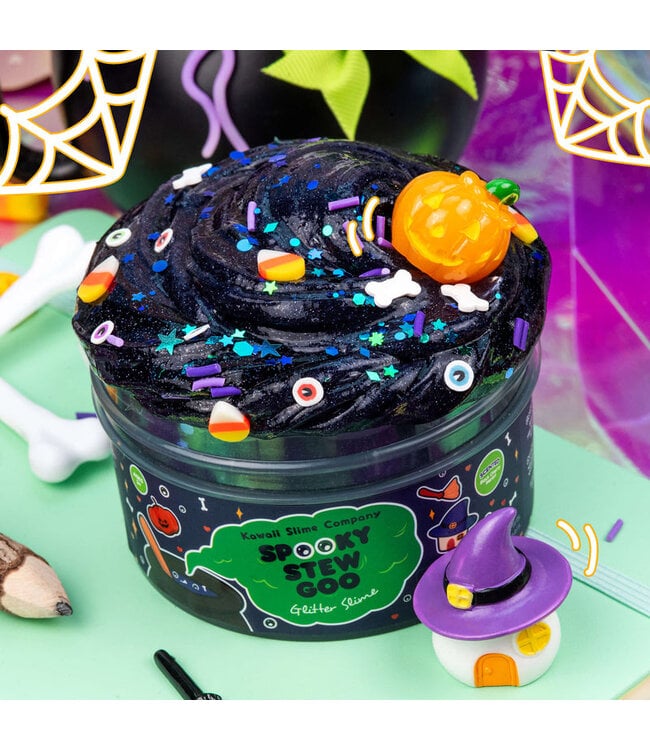 KAWAII SLIME COMPANY SLIME - SPOOKY STEW GOO GLITTER