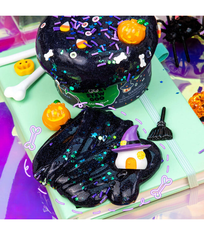 KAWAII SLIME COMPANY SLIME - SPOOKY STEW GOO GLITTER