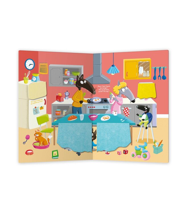 AUZOU LIVRE À FLAPS - CACHE-CACHE P'TIT LOUP