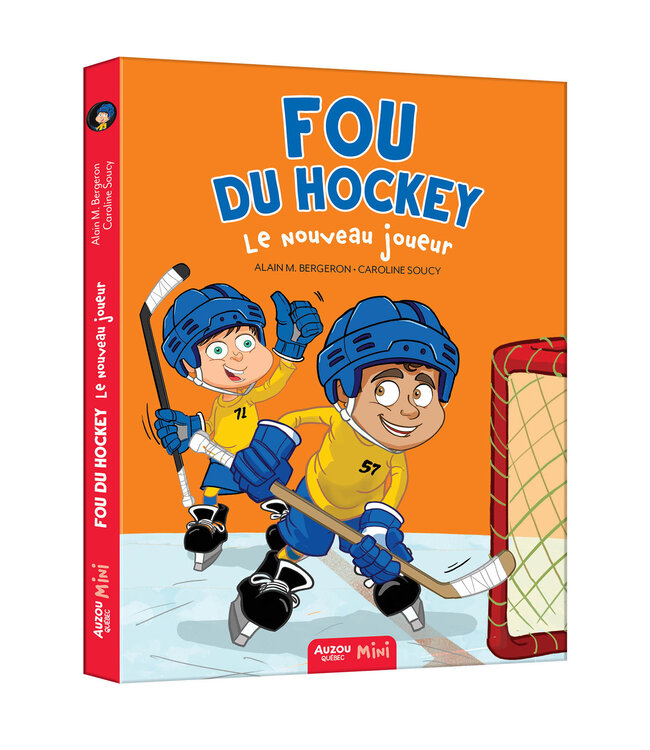AUZOU LIVRE - FOU DU HOCKEY LE NOUVEAU JOUEUR