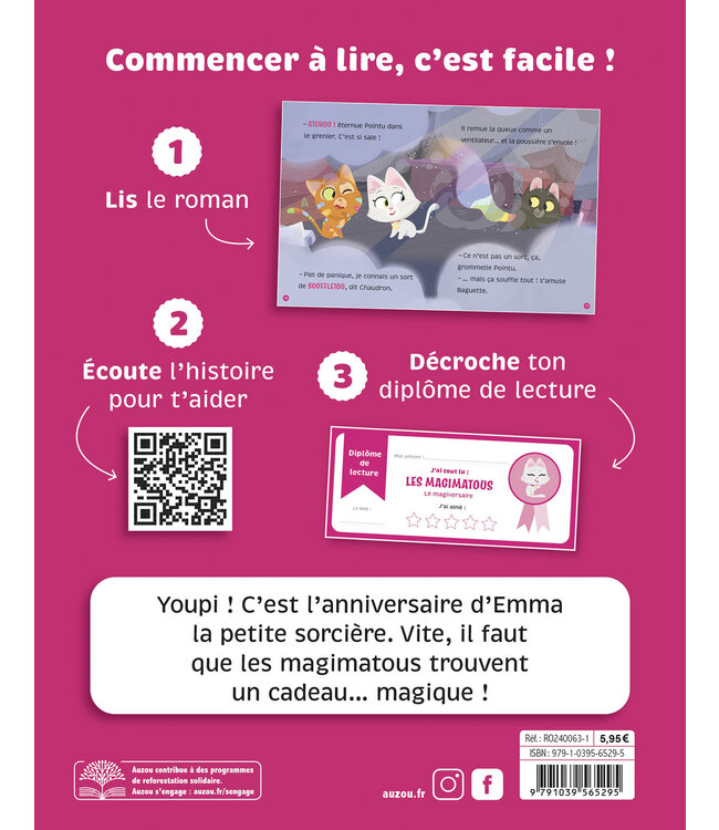 AUZOU LIVRE MAGIMATOUS - LES MAGIVERSAIRE