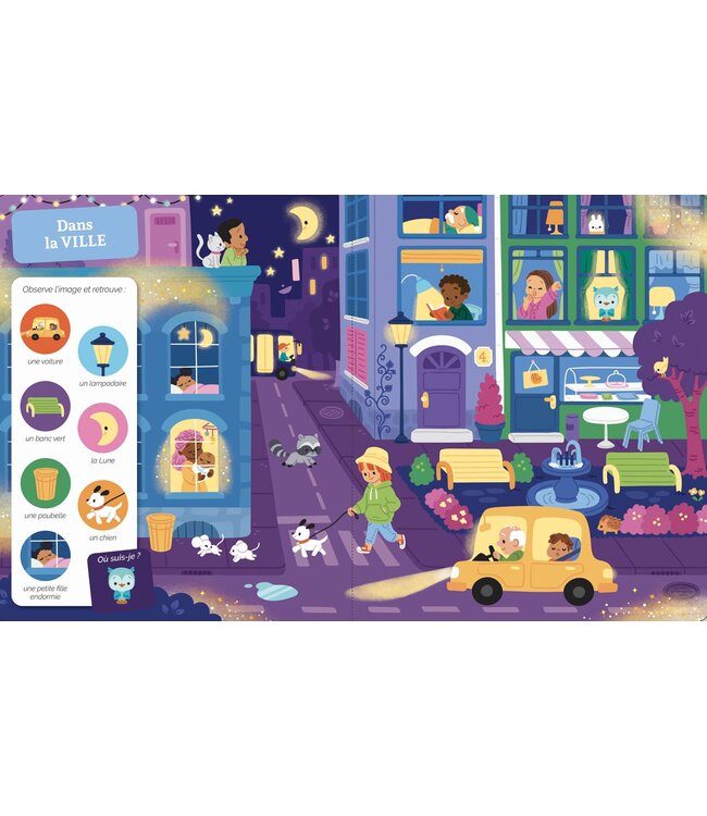 AUZOU MES 20 CHERCHE ET TROUVES DES TOUT-PETITS - QUI BRILLENT DANS LE NOIR