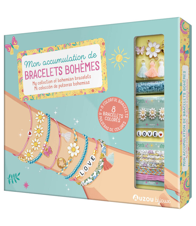 AUZOU MON ACCUMULATION DE BRACELETS BOHÈMES