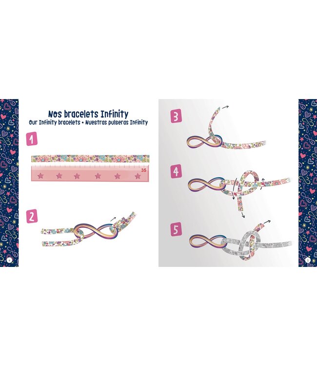 AUZOU MES BRACELETS D'AMITIÉ - BRÉSILIENS & LIBERTY