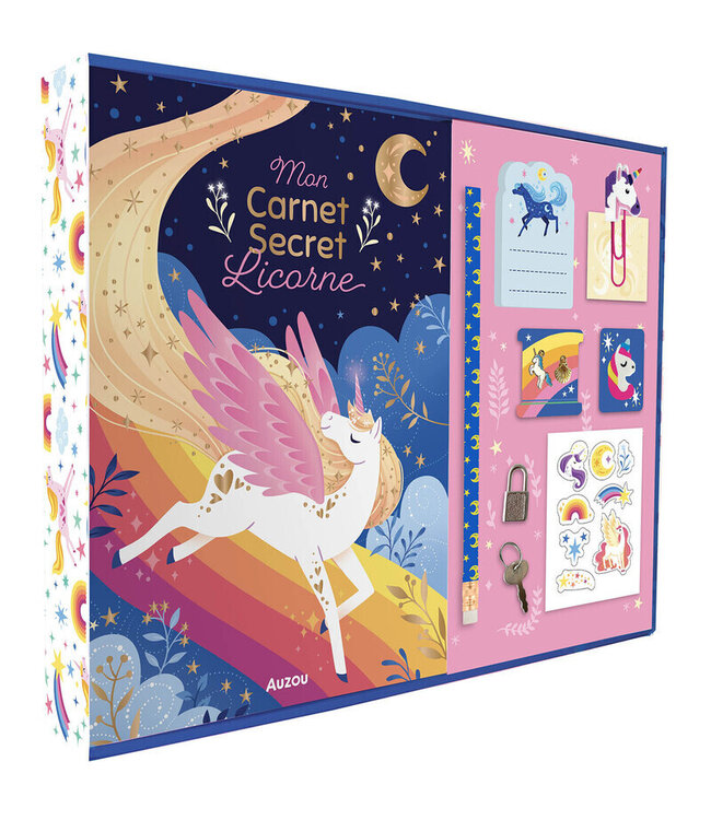 AUZOU MON COFFRET SECRET LICORNE