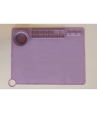 MICASSO & CO NAPPERON D'ARTISTE EN SILICONE - LAVANDE
