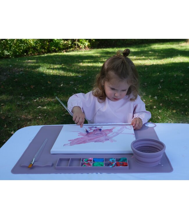 MICASSO & CO NAPPERON D'ARTISTE EN SILICONE - LAVANDE