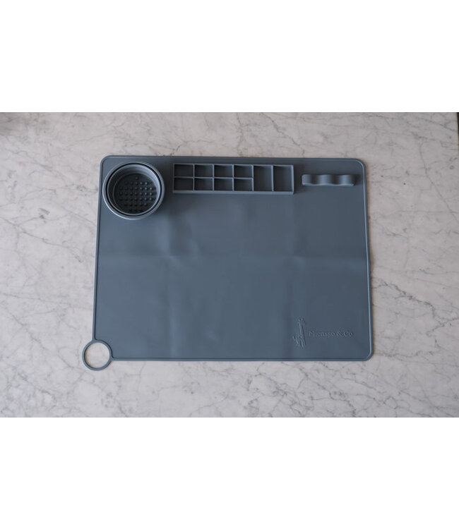 MICASSO & CO NAPPERON D'ARTISTE EN SILICONE - BLEU MAJESTUEUX