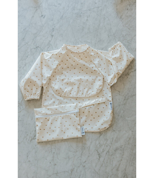 MICASSO & CO BAVETTE MANCHES LONGUES - OURSON (6-24 MOIS)