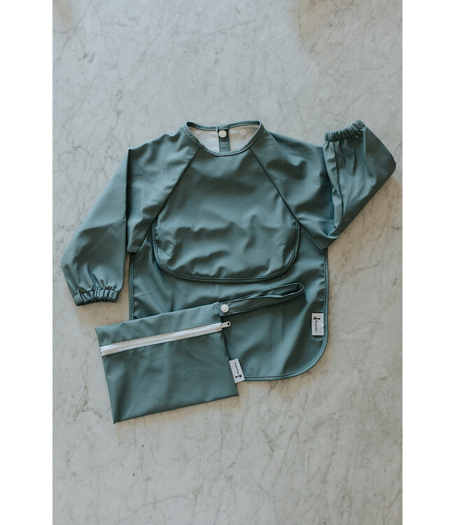 MICASSO & CO BAVETTE MANCHES LONGUES - BLEU MAJESTUEUX