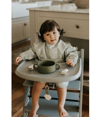 MICASSO & CO BAVETTE À MANCHES LONGUES - LA TARTINE À LA BANANE ET AVOCAT