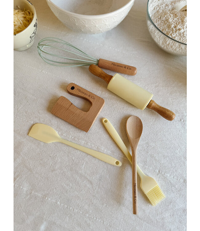 MICASSO & CO ENSEMBLE MINI-CHEF - CRÈME CITRONNÉE