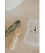 MICASSO & CO CUILLÈRES D'APPRENTISSAGE EN SILICONE - VERT TENDRE & CRÈME