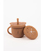 MICASSO & CO TASSE D'APPRENTISSAGE 2 EN 1 - CARAMEL