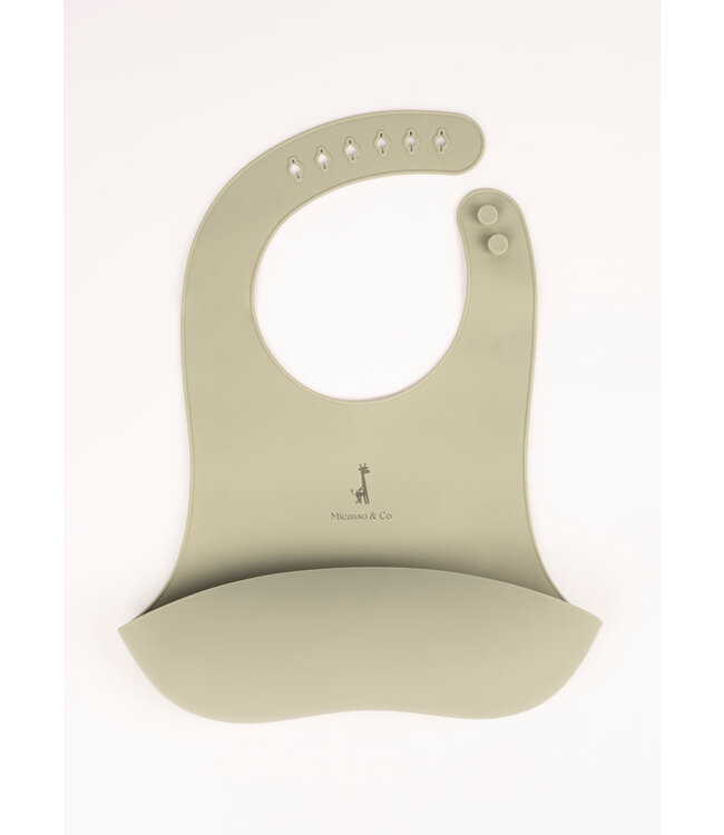 MICASSO & CO BAVOIR EN SILICONE - VERT TENDRE
