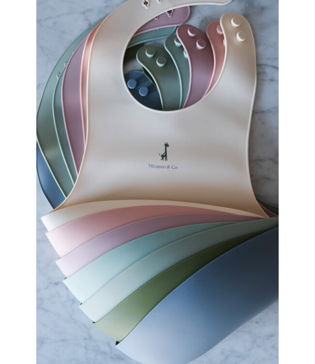 MICASSO & CO BAVOIR EN SILICONE - VERT TENDRE