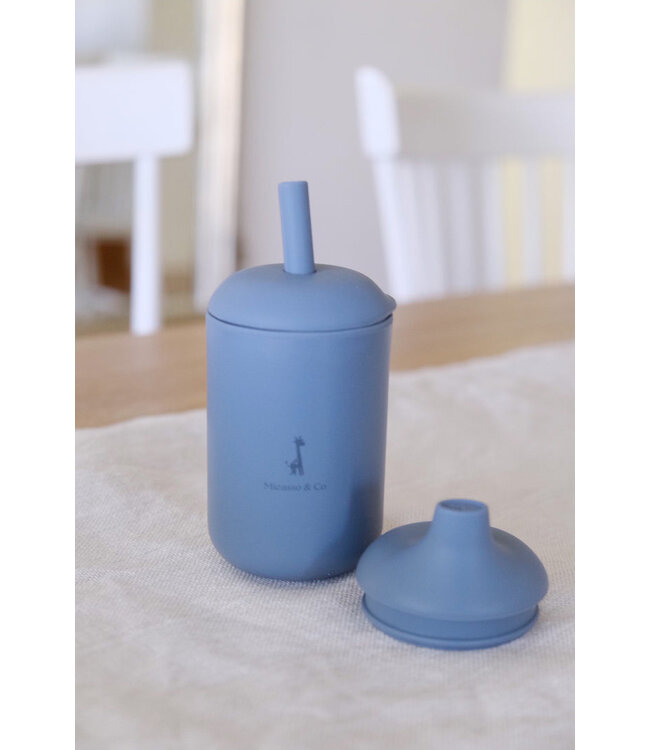 MICASSO & CO GOBELET SILICONE  - BLEU MAJESTUEUX